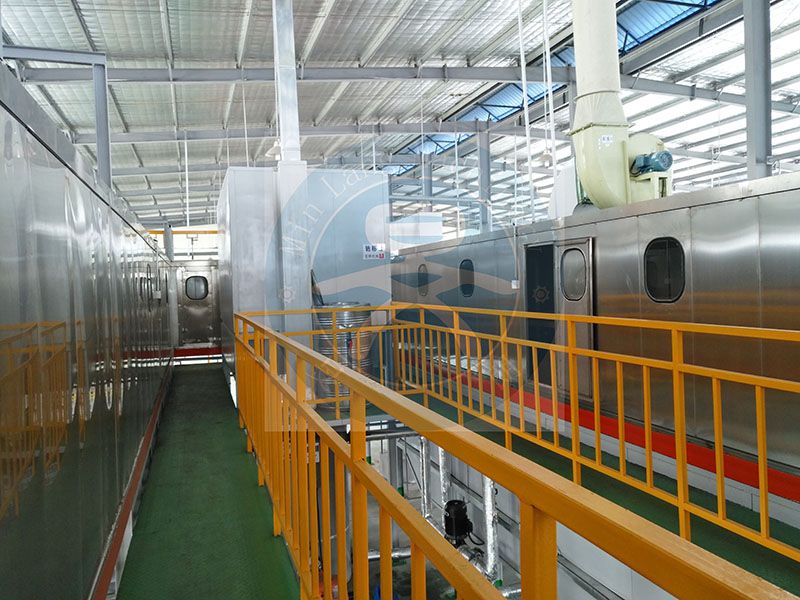 液晶電視機(jī)殼噴漆線-TCL電器